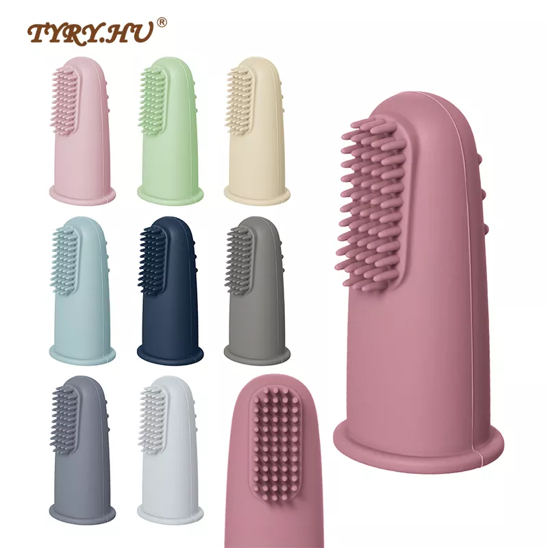 3PCS Finger Tongue Toothbrush - Image 2
