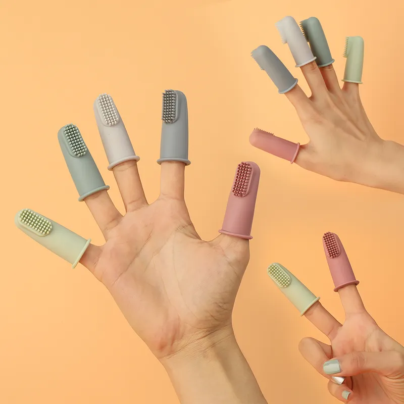 3PCS Finger Tongue Toothbrush - Image 4
