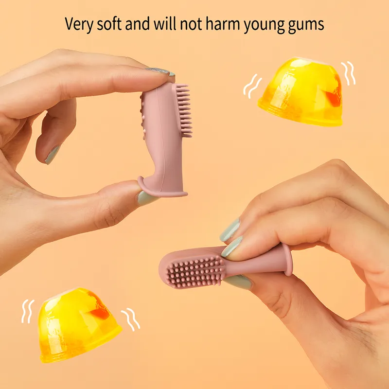 3PCS Finger Tongue Toothbrush - Image 5