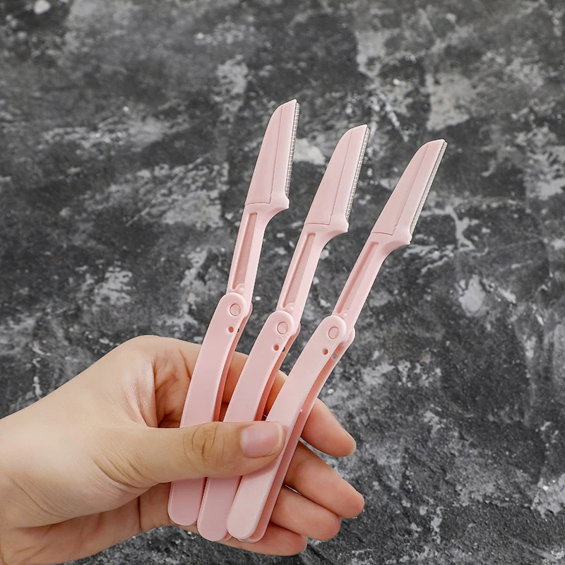3PCS Foldable Eyebrow Shaver Trimmer - Image 10