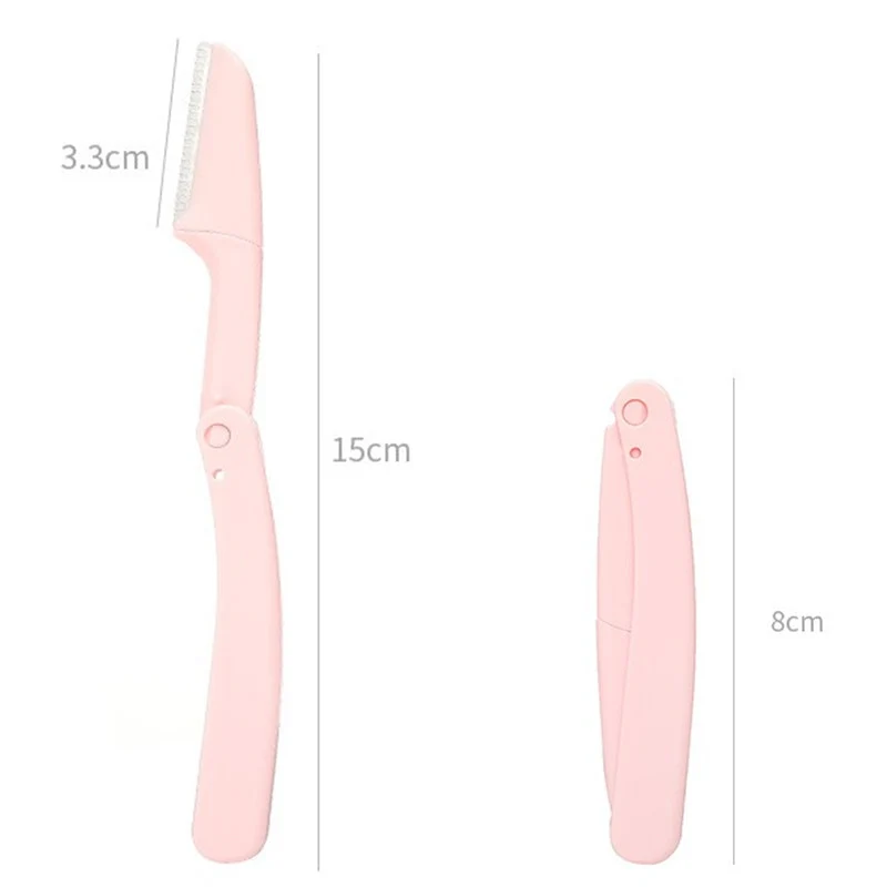 3PCS Foldable Eyebrow Shaver Trimmer - Image 7