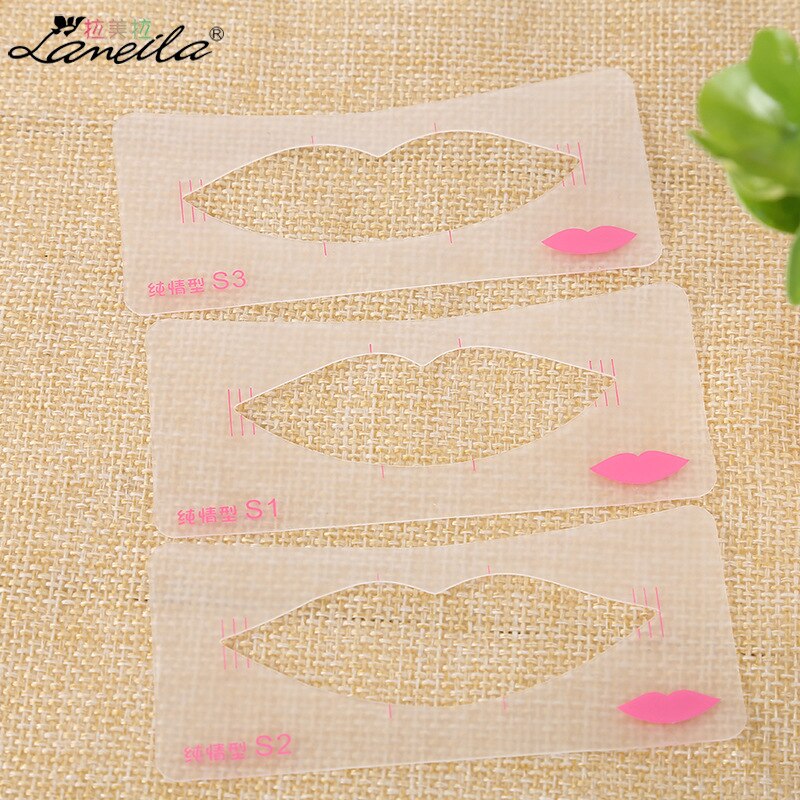 3pcs/Set Lip Liner Stencils - Image 2