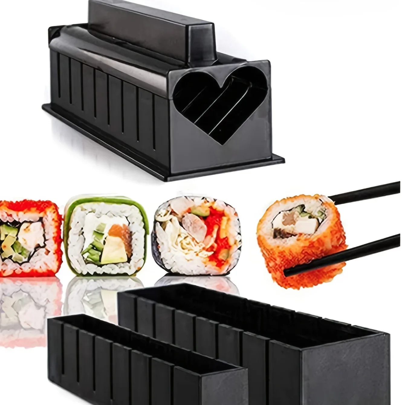 3PCS/Set Sushi Making Tool - Heart Shaped - Image 4