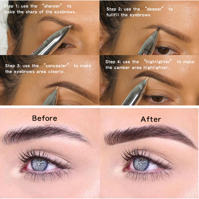 4-In-1 Contour Brow Pen - Image 16