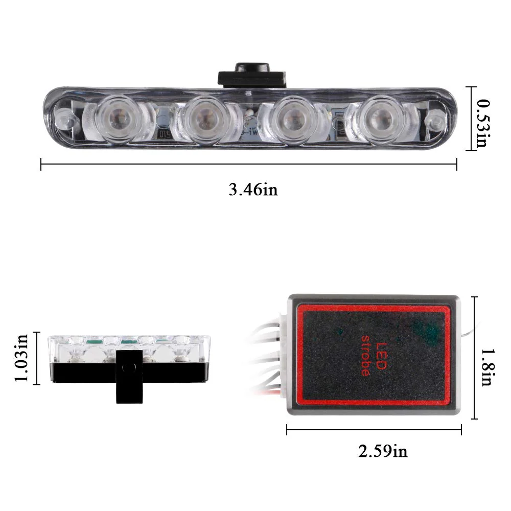 4 In 1 Wireless Remote Control LED Light - Image 2