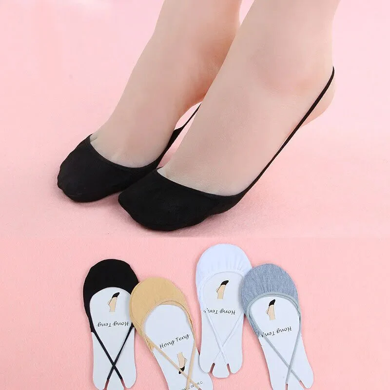 4 Pairs Invisible Socks - Image 4