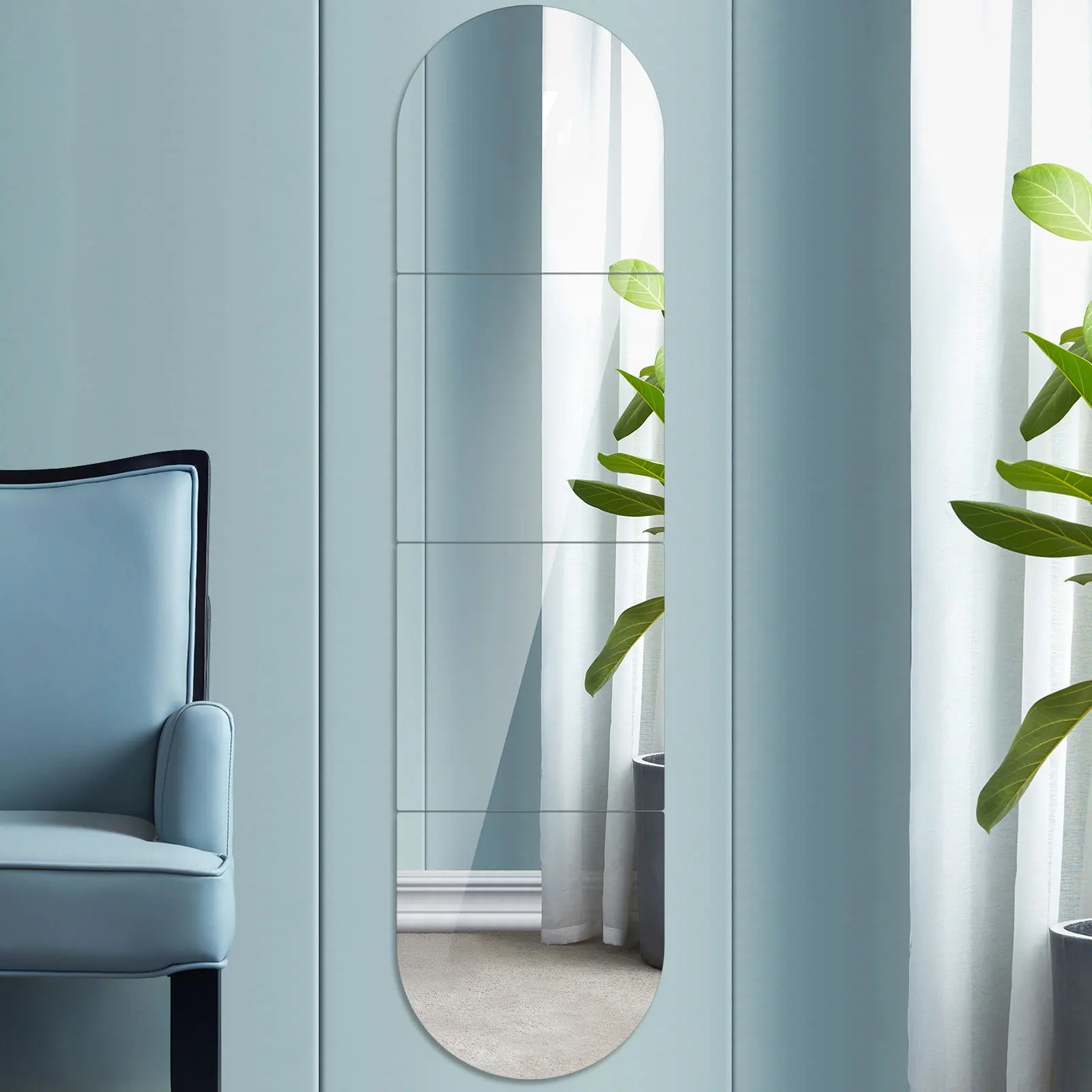 4 PCS Dura Mirror Stickers - Image 7