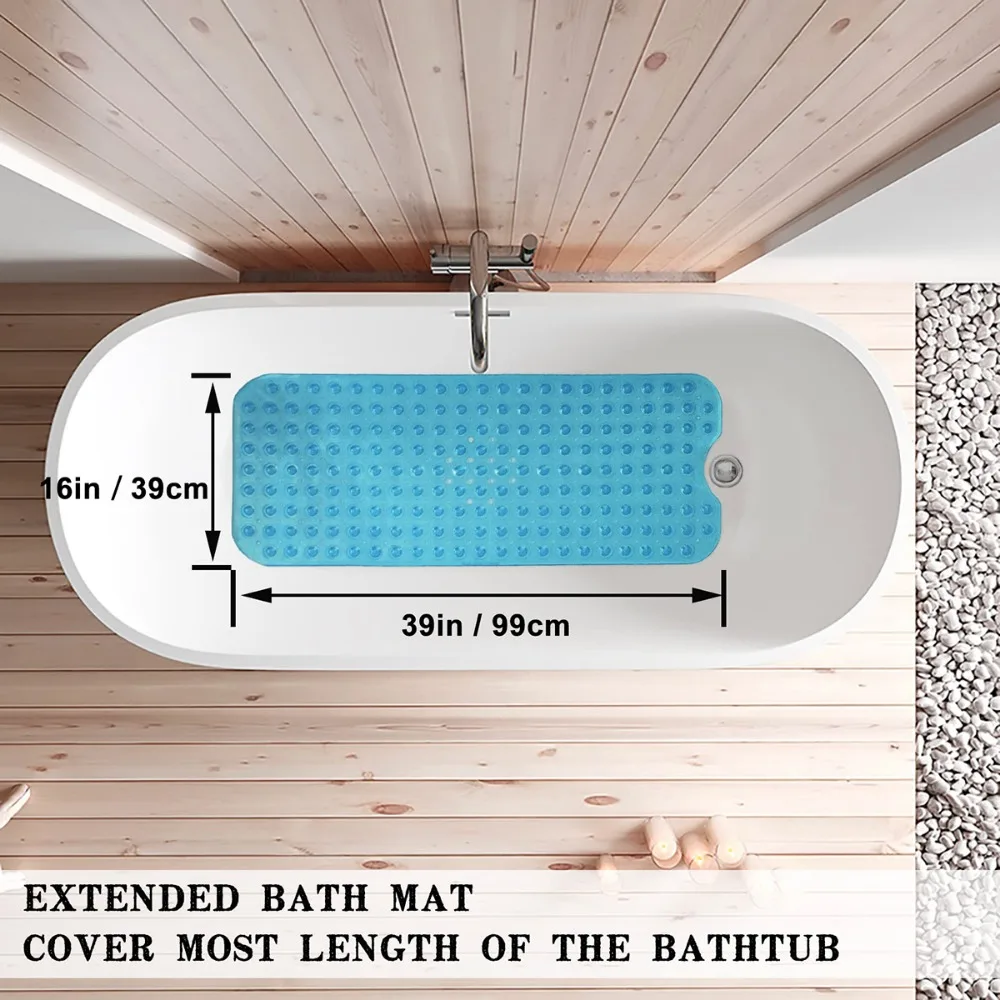 40*100cm Bathtub Bath Mat - Image 4