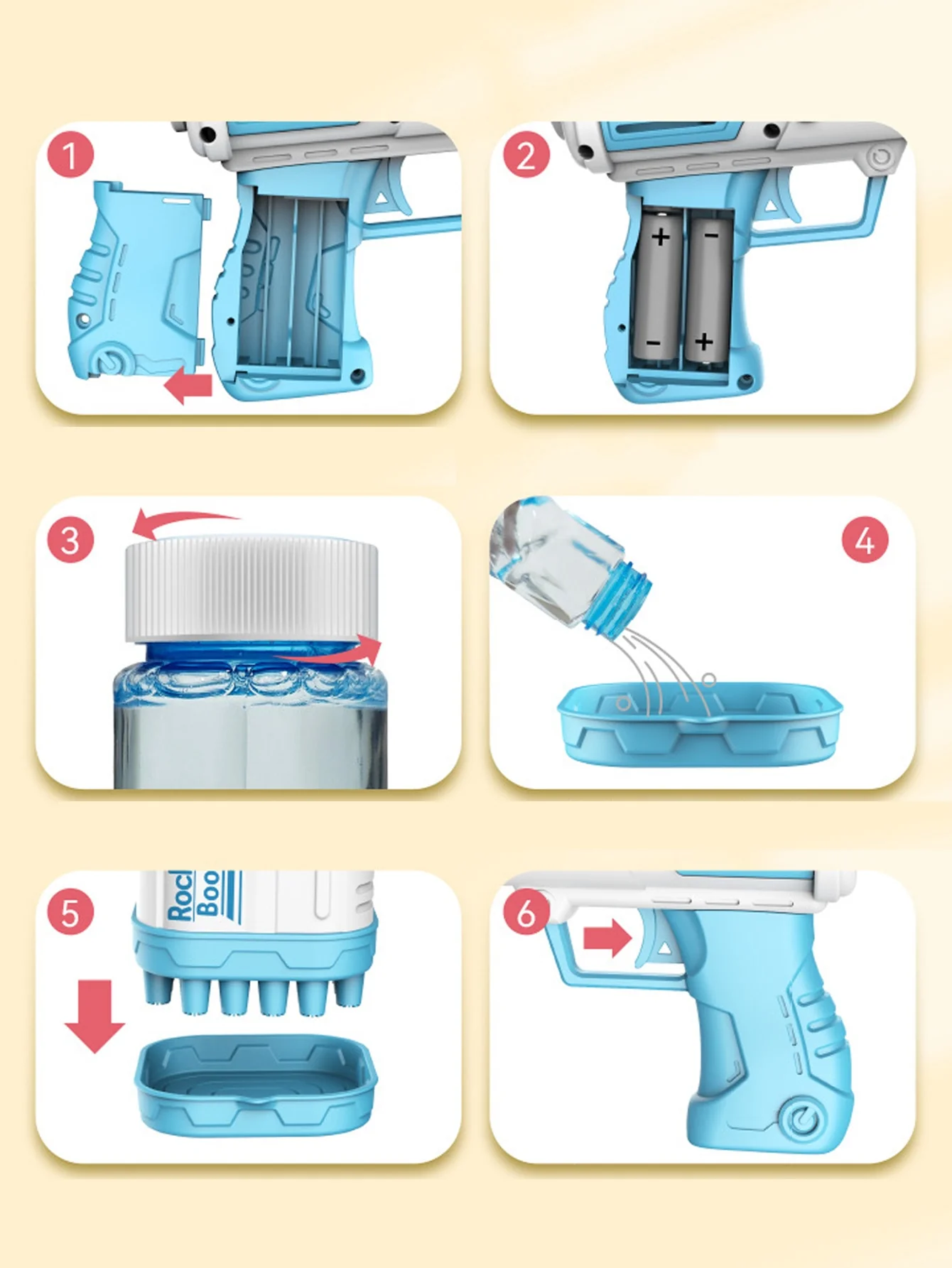 40 Holes Bubble Gun - Image 7
