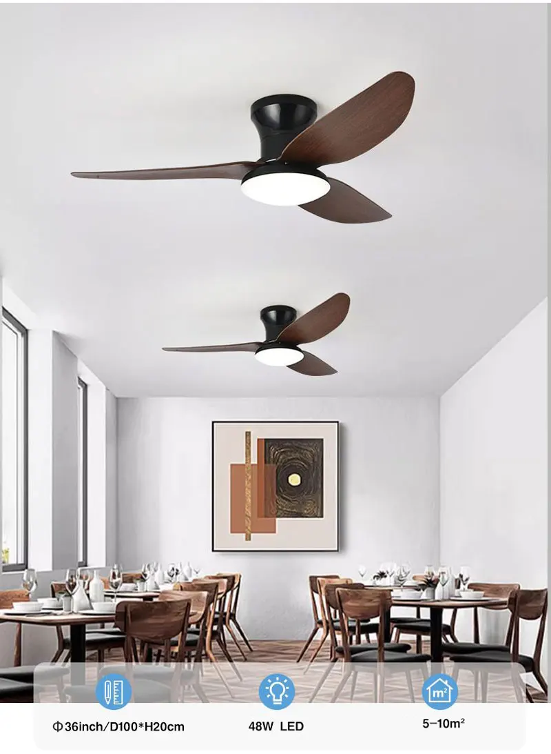 40inch AeroLuxe Lighted Ceiling Fan - Image 22