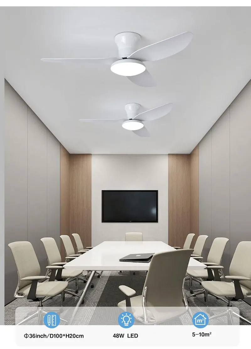40inch AeroLuxe Lighted Ceiling Fan - Image 23