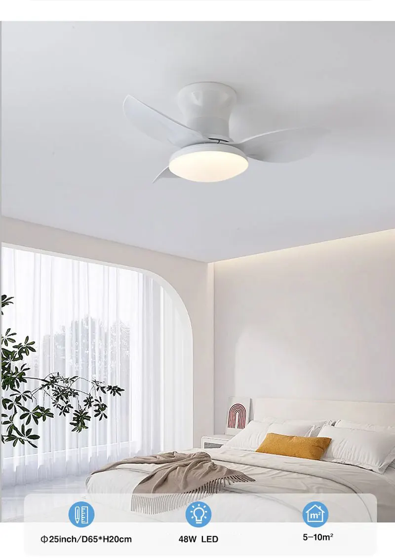 40inch AeroLuxe Lighted Ceiling Fan - Image 25