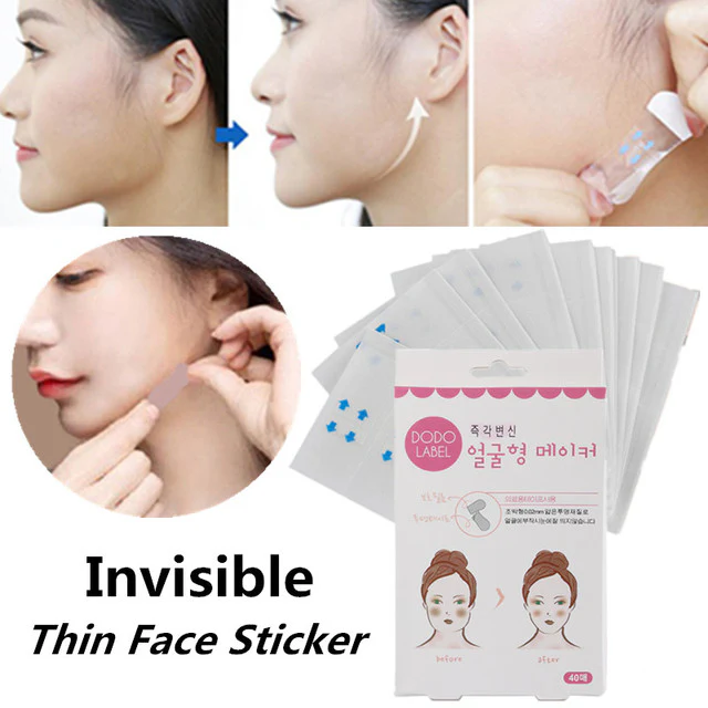 40PCS/Box Invisible Face Lifting Stickers - Image 13