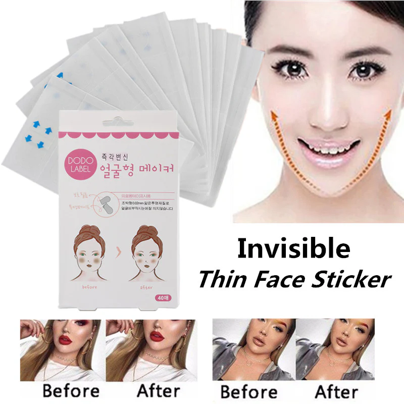 40PCS/Box Invisible Face Lifting Stickers - Image 14