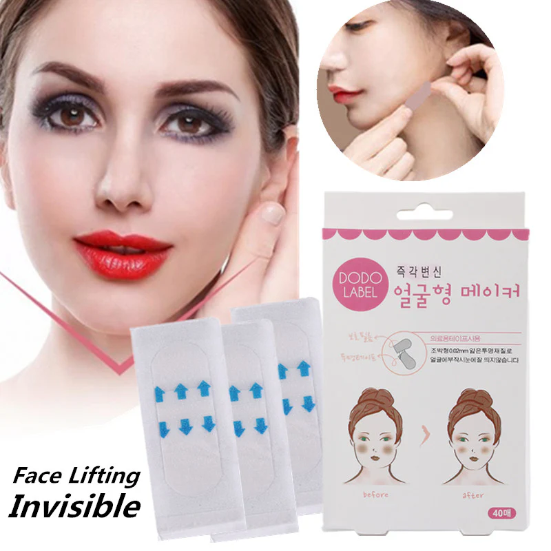 40PCS/Box Invisible Face Lifting Stickers - Image 17