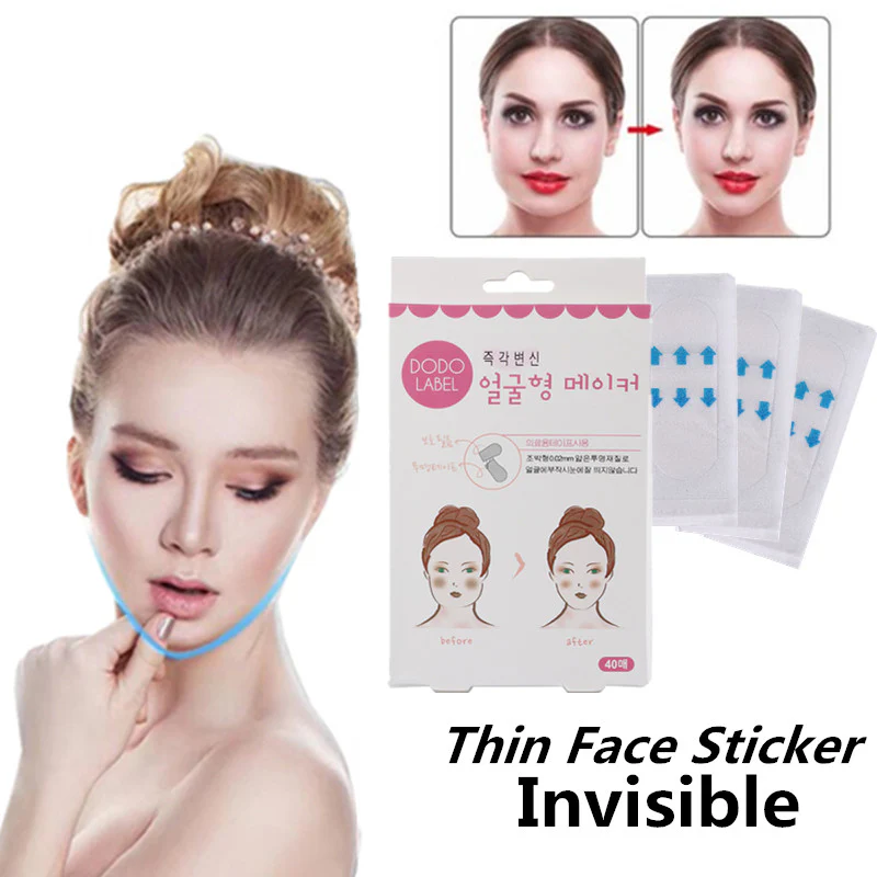 40PCS/Box Invisible Face Lifting Stickers - Image 18