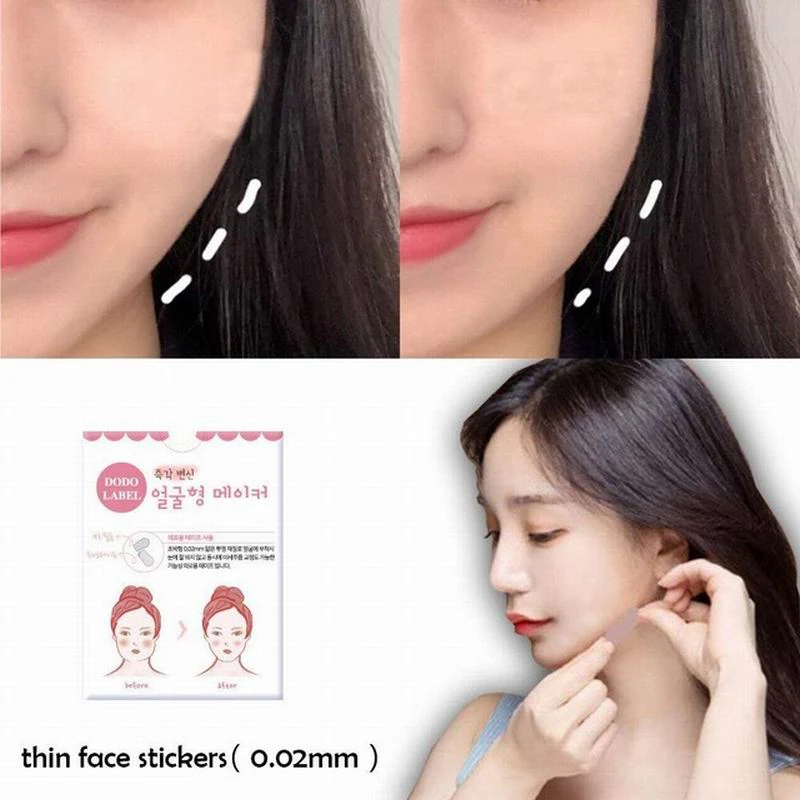 40PCS/Box Invisible Face Lifting Stickers - Image 19