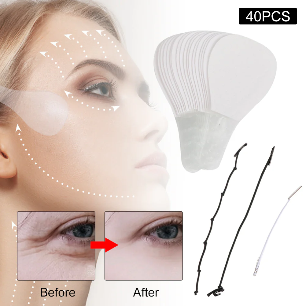 40Pcs/Set Lift Up Invisible Facial Tape - Image 13