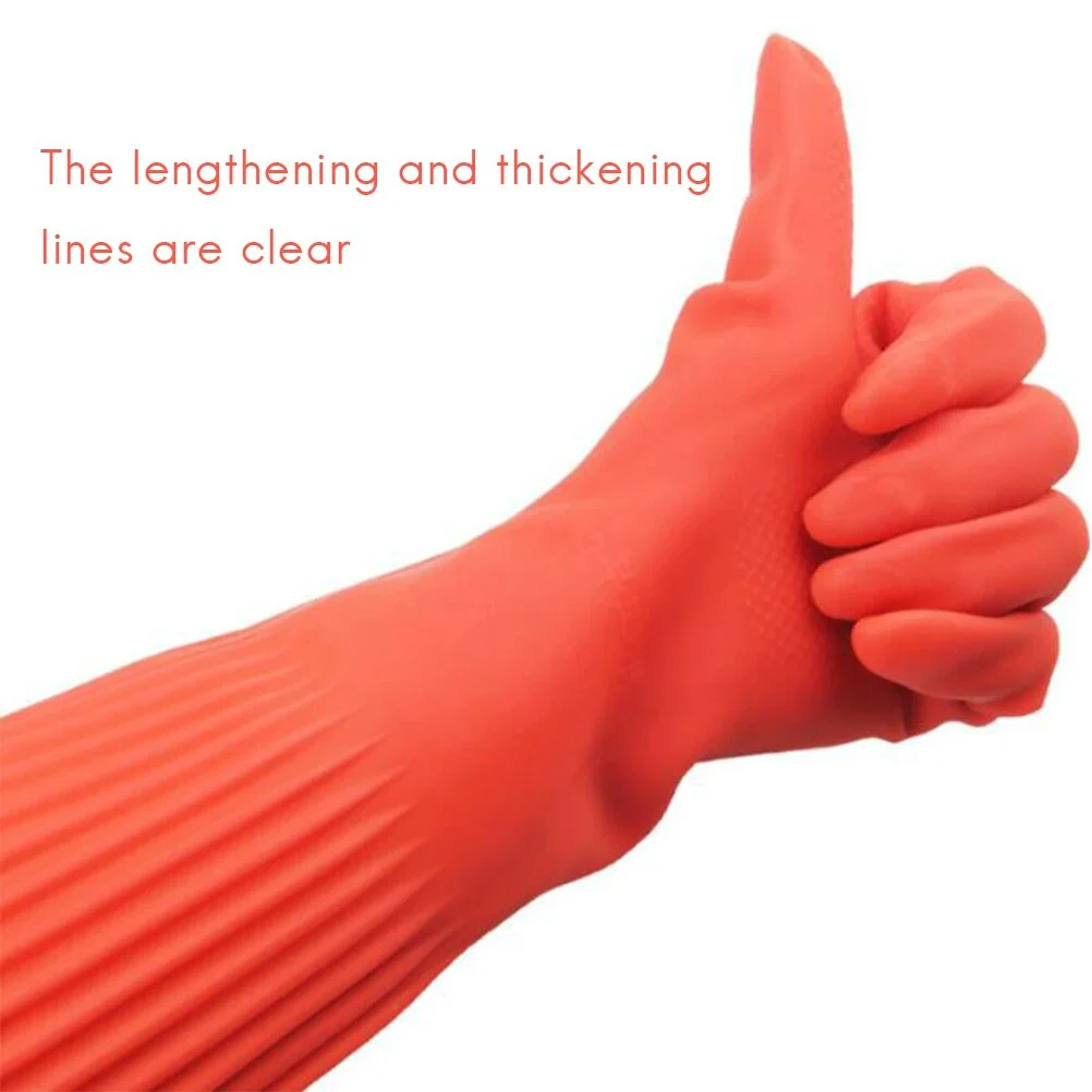 45/56cm Latex Long Gloves - Image 4