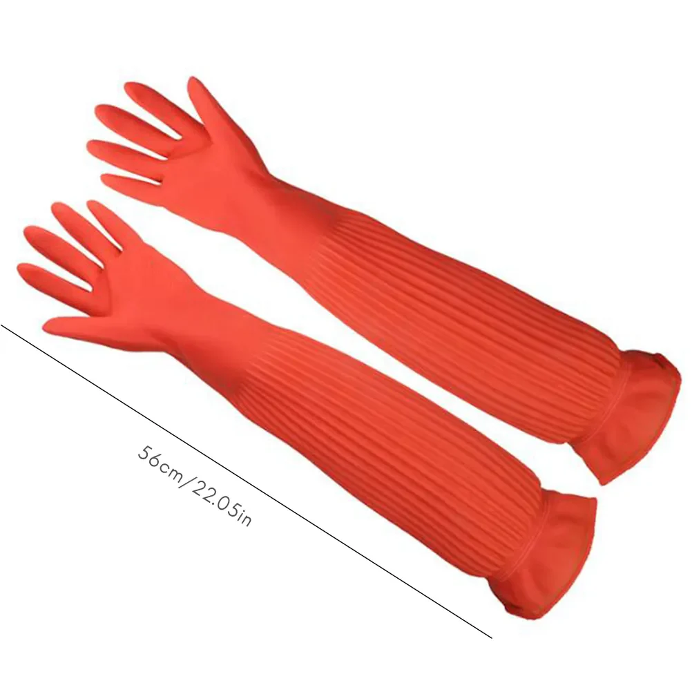 45/56cm Latex Long Gloves - Image 6
