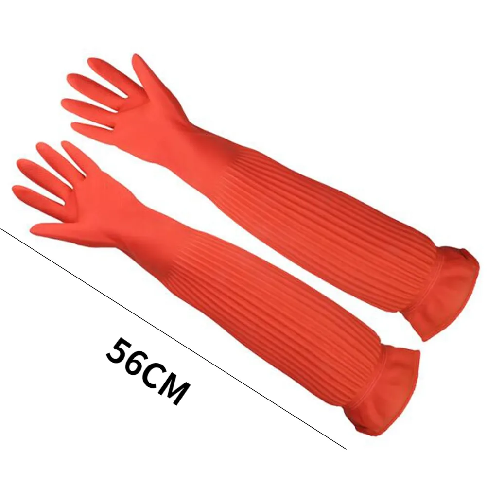 45/56cm Latex Long Gloves - Image 8
