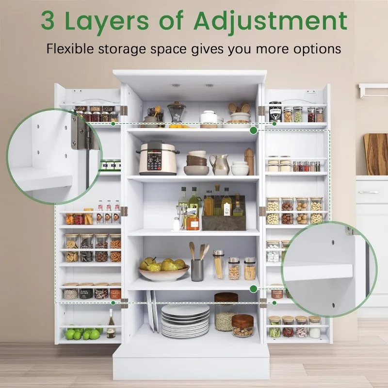 47” Kitchen Pantry Cabinet - Image 5