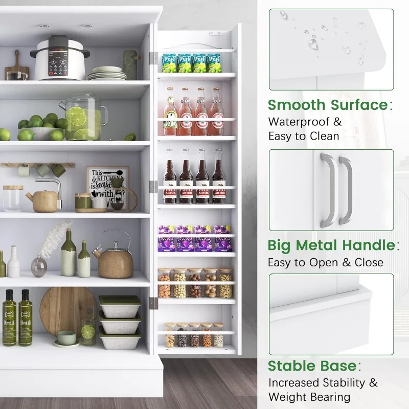 47” Kitchen Pantry Cabinet - Image 6