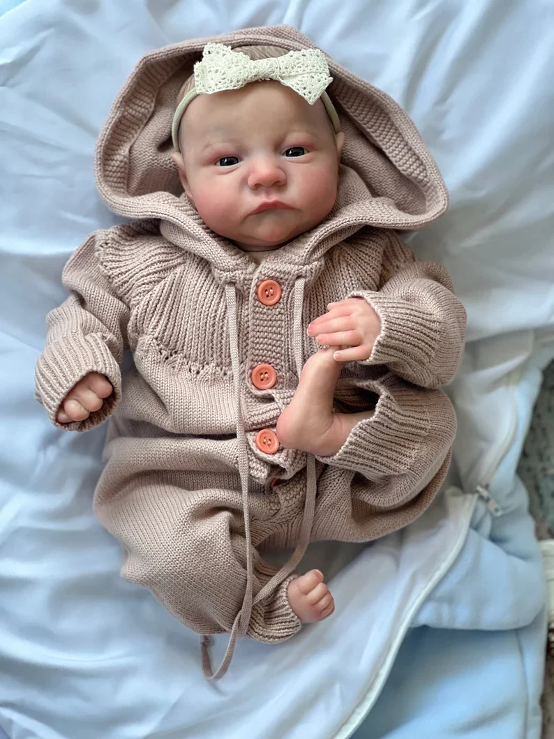 49cm 19inch 3D Baby Doll - Image 12