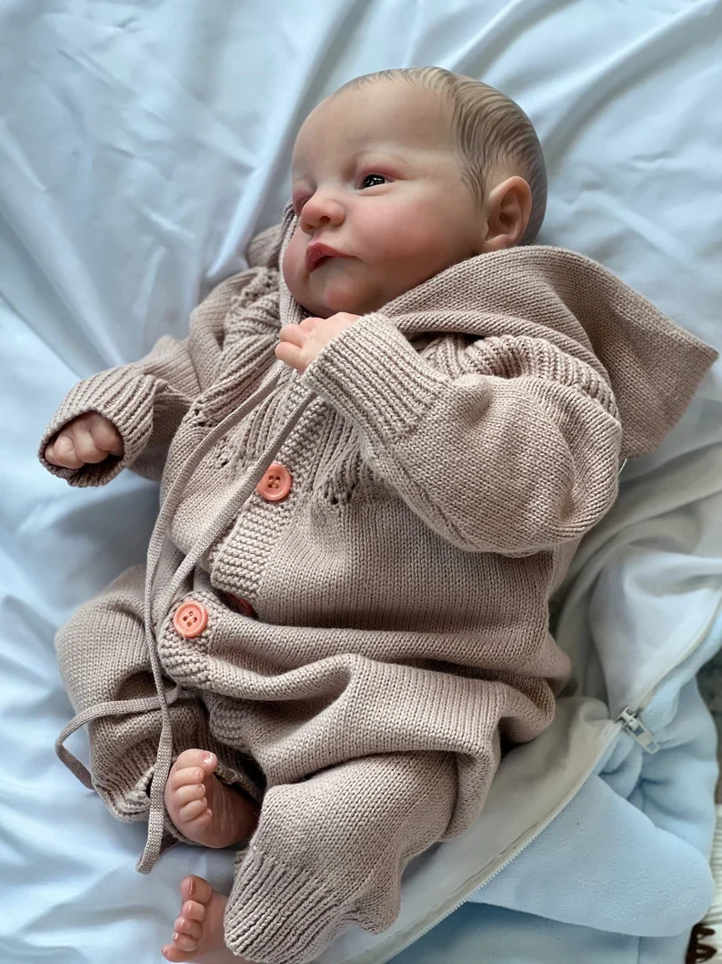 49cm 19inch 3D Baby Doll - Image 14