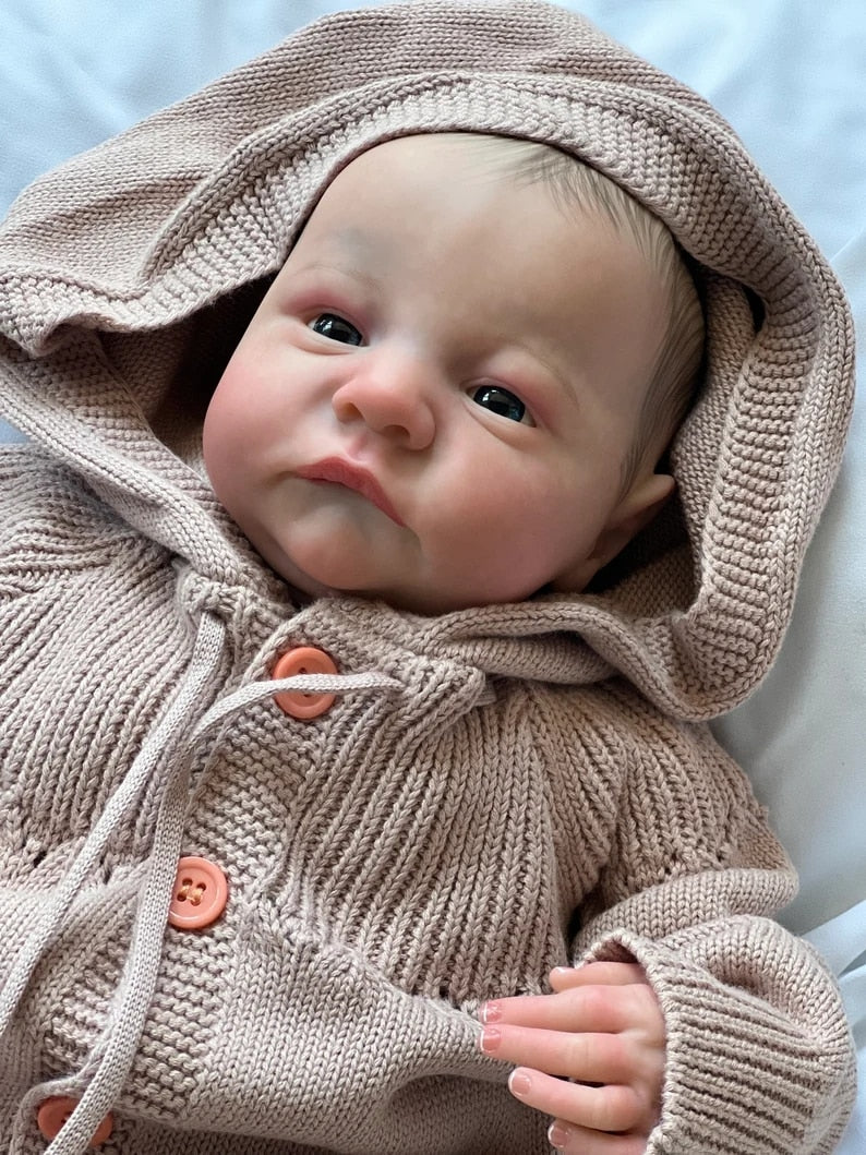 49cm 19inch 3D Baby Doll - Image 4