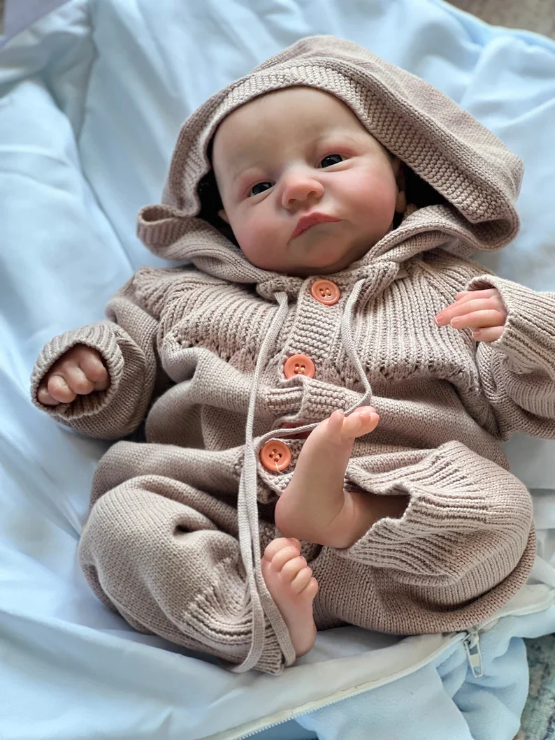 49cm 19inch 3D Baby Doll - Image 9