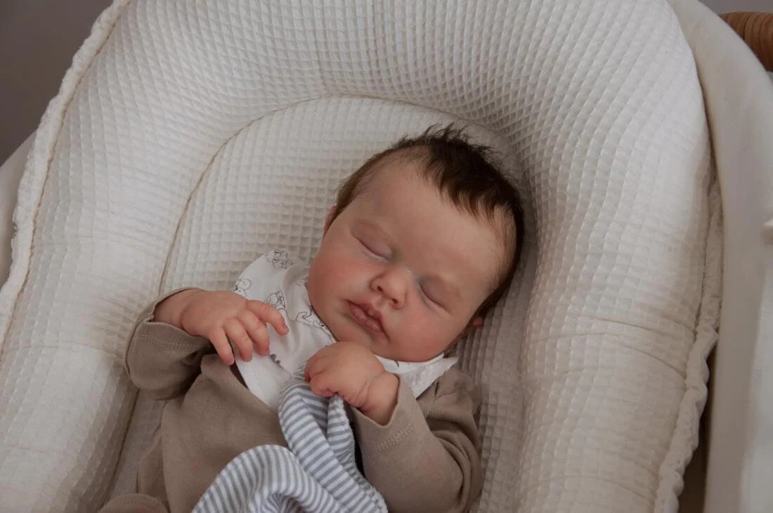49cm 19inch 3D Silicone Vinyl Baby Doll - Image 12