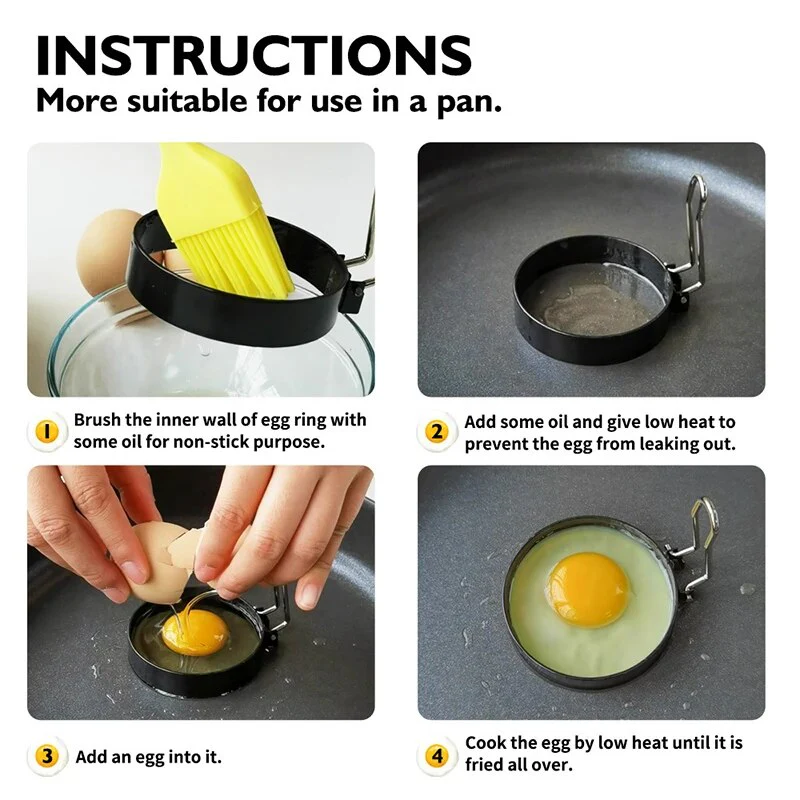 4PCS/2PCS Egg Ring Sets - Image 3
