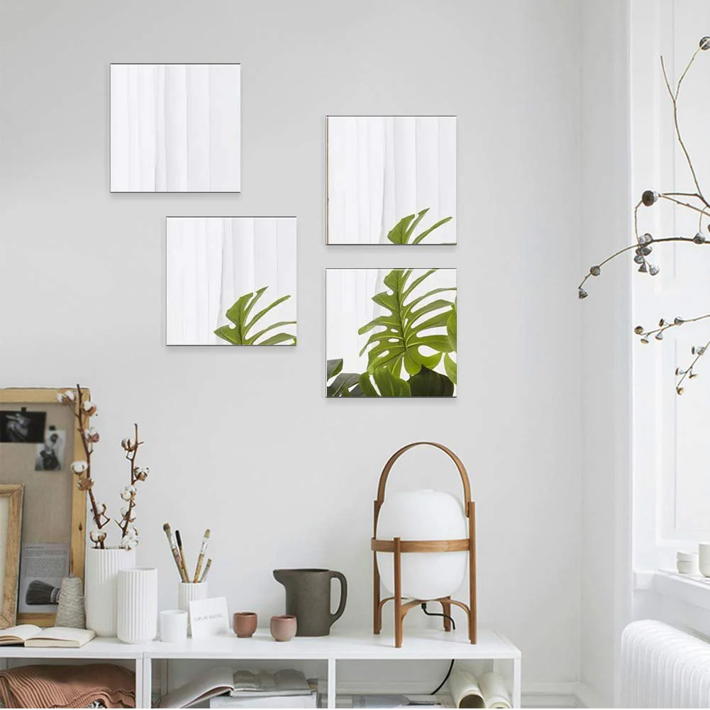4PCS 3D Wall Mirror - Image 9