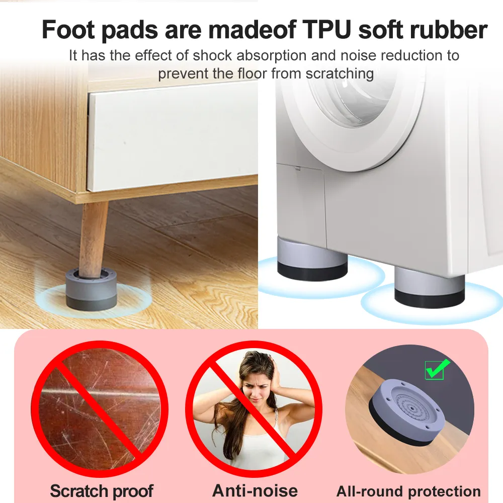 4PCS/8PCS Anti Vibration Washing Machine Pads - Image 5