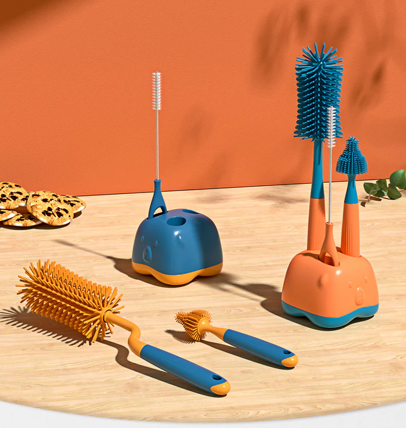 4PCS Baby Bottle Cleaning Brush - Image 10