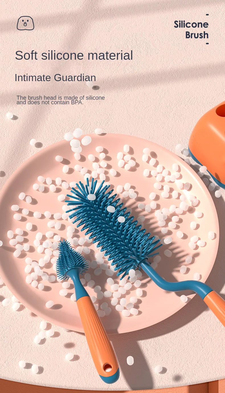 4PCS Baby Bottle Cleaning Brush - Image 13