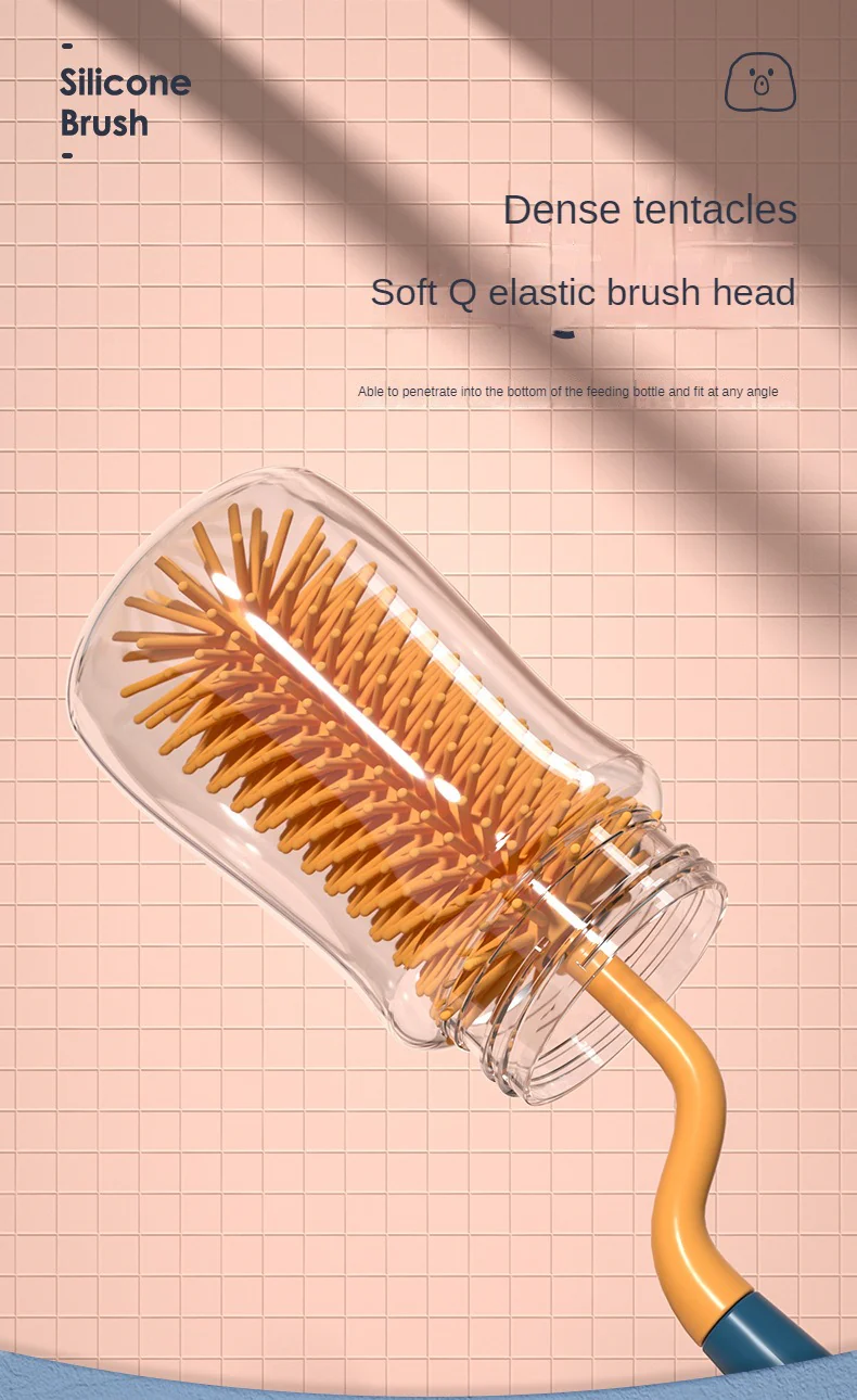 4PCS Baby Bottle Cleaning Brush - Image 15