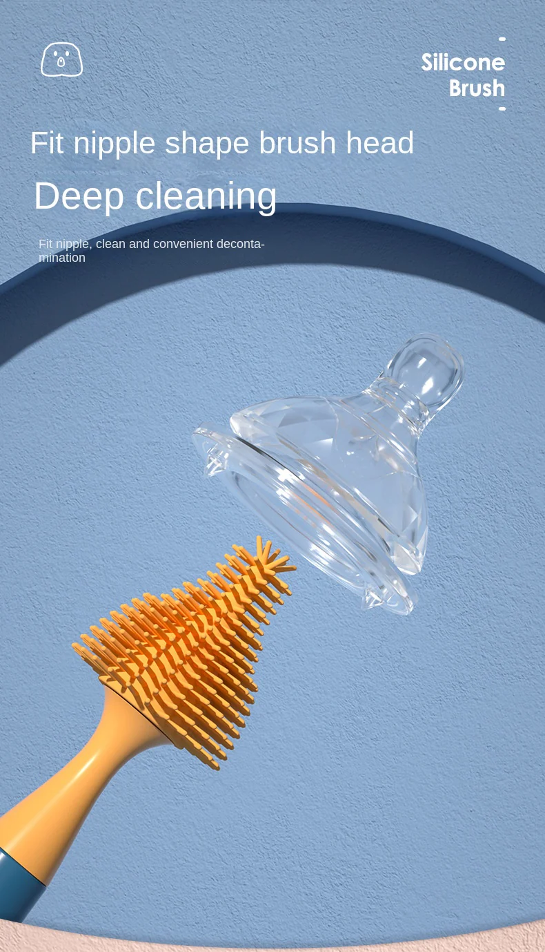 4PCS Baby Bottle Cleaning Brush - Image 16