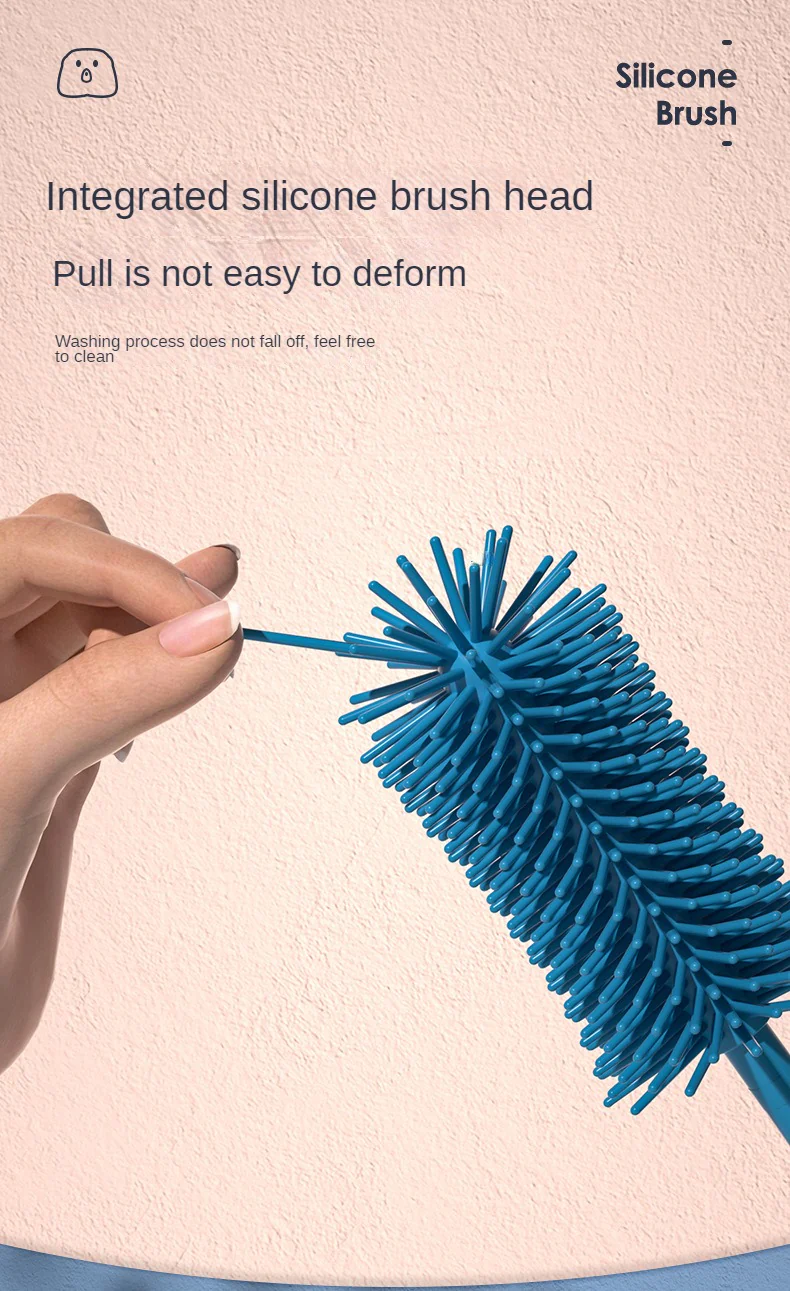 4PCS Baby Bottle Cleaning Brush - Image 17