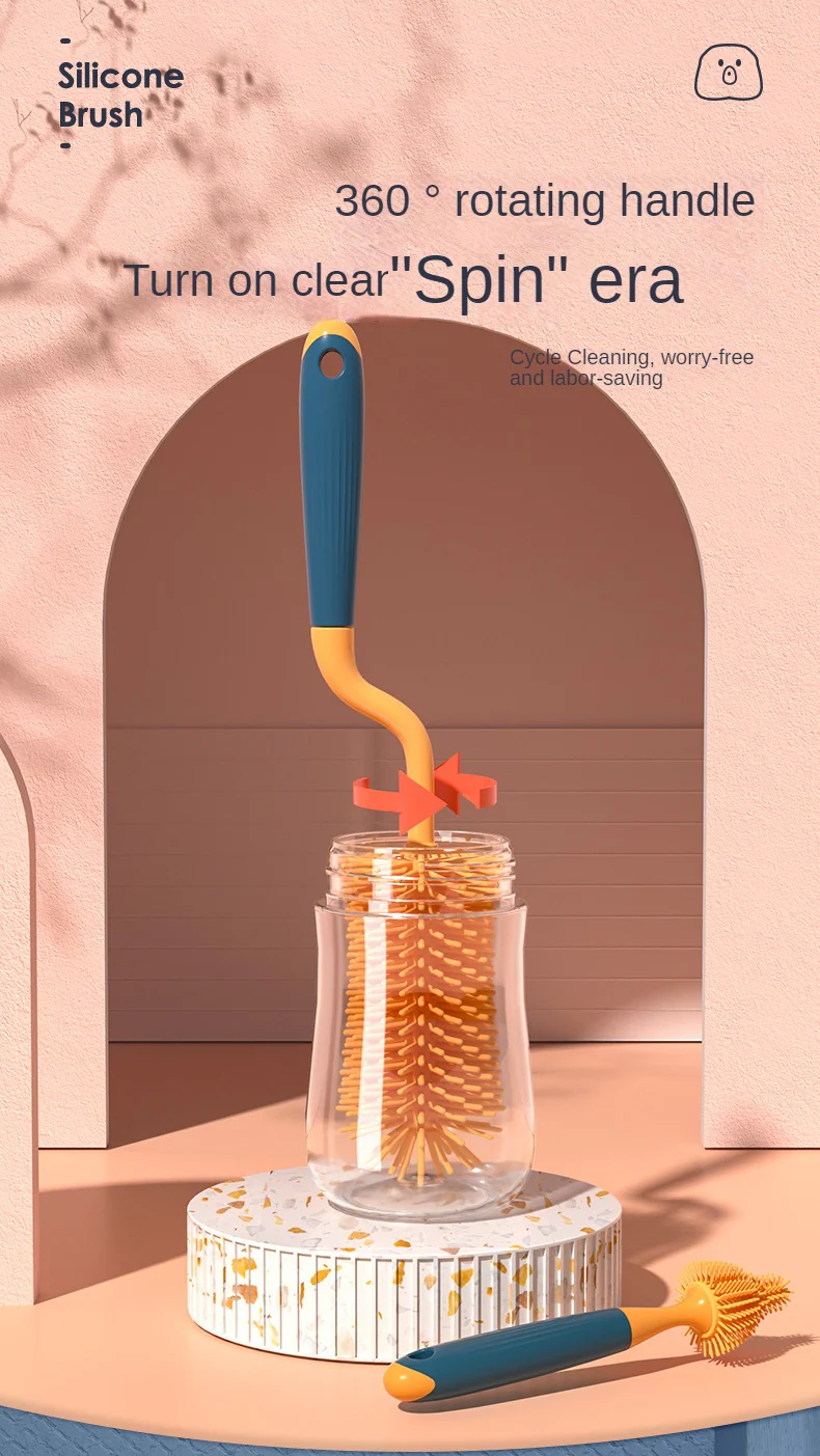 4PCS Baby Bottle Cleaning Brush - Image 19