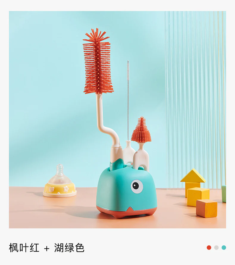4PCS Baby Bottle Cleaning Brush - Image 29