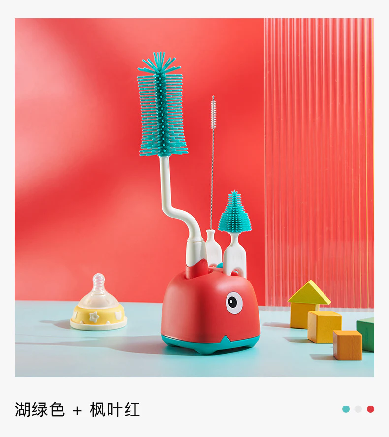 4PCS Baby Bottle Cleaning Brush - Image 30