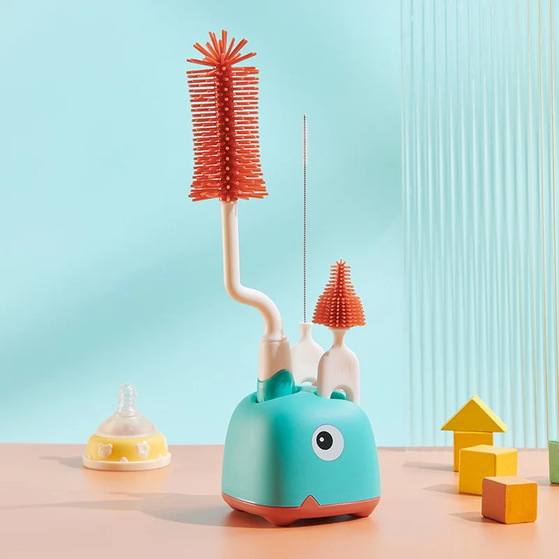 4PCS Baby Bottle Cleaning Brush - Image 4