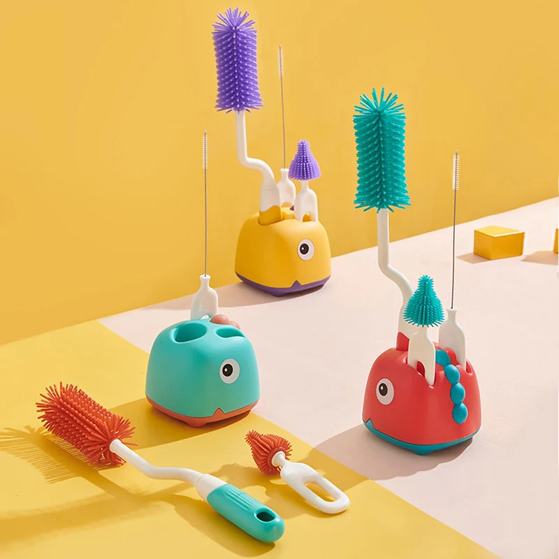 4PCS Baby Bottle Cleaning Brush - Image 6
