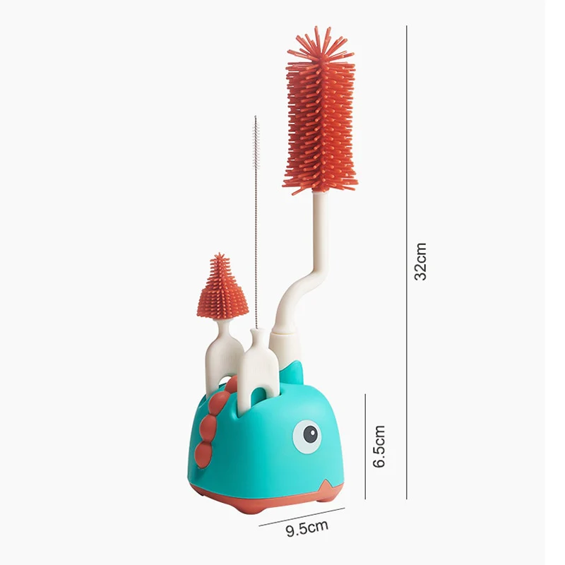 4PCS Baby Bottle Cleaning Brush - Image 9