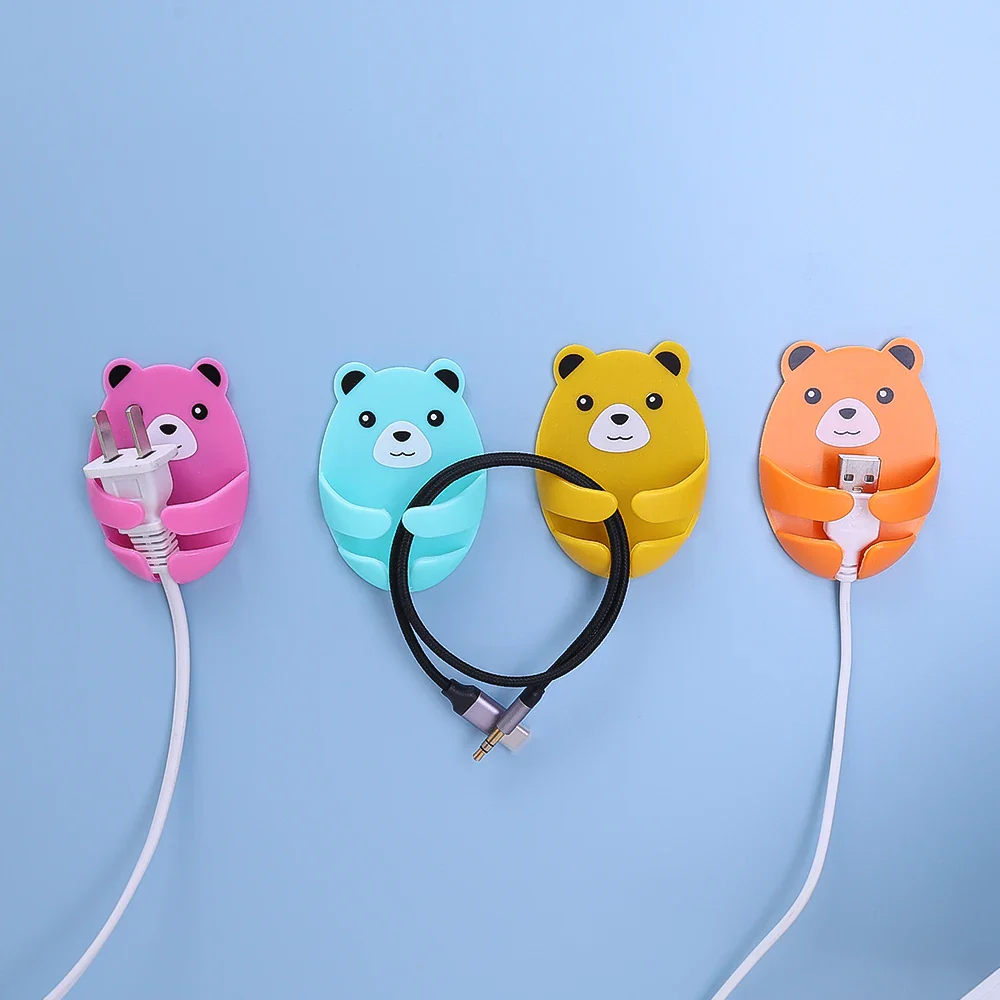 4PCS Bear Plug Holder Hook - Image 4