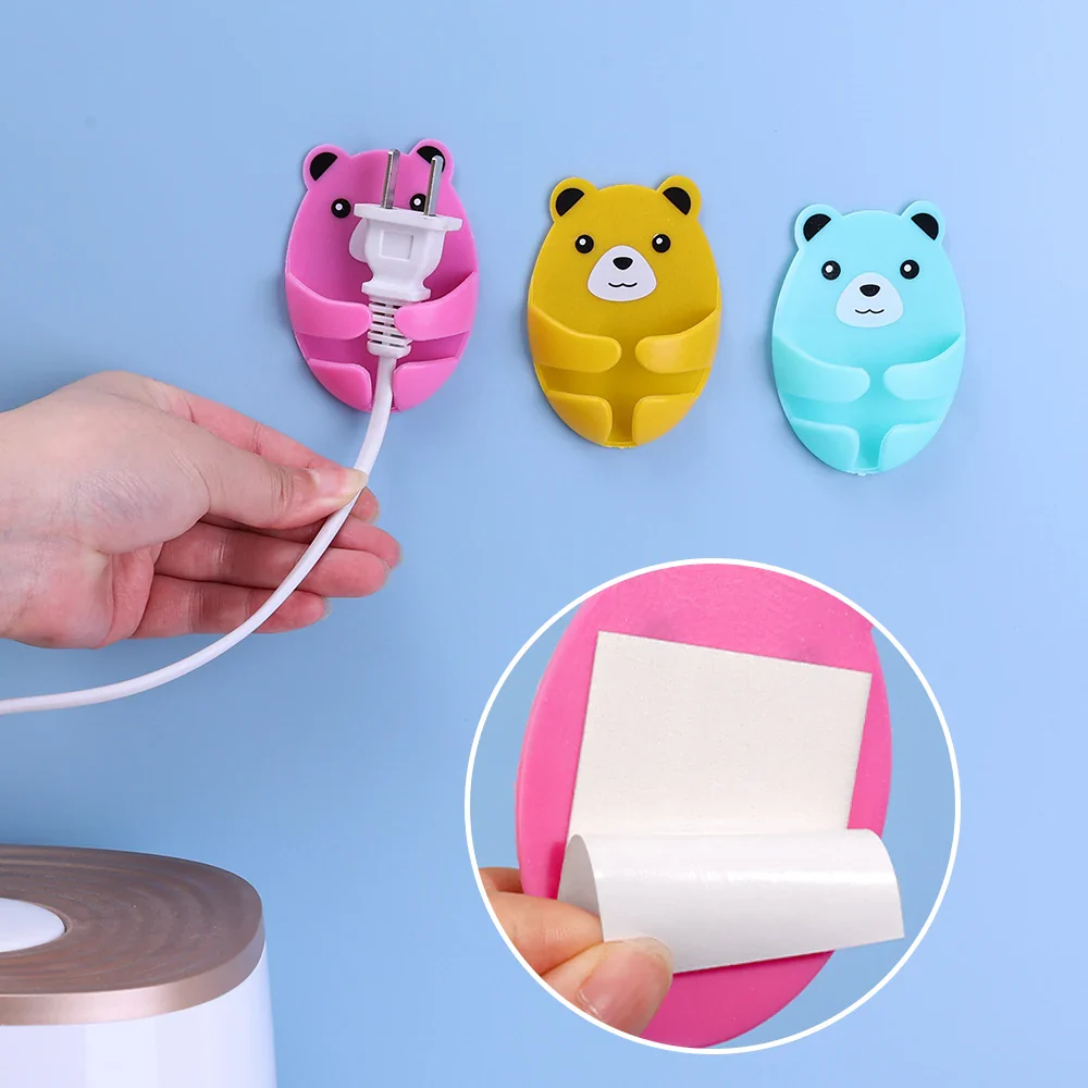4PCS Bear Plug Holder Hook - Image 6