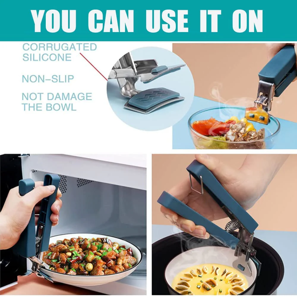 4PCS Bowl Plate Clip Gripper - Image 4