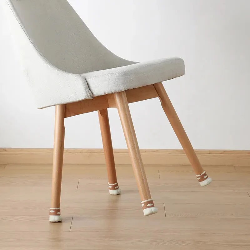 4PCS Cutie Meow Chair Leg Covers - Image 6